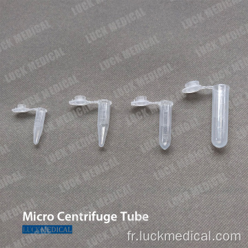 Tube micro-centrifugeuse jetable MCT